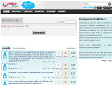 Tablet Screenshot of intreborice.ro